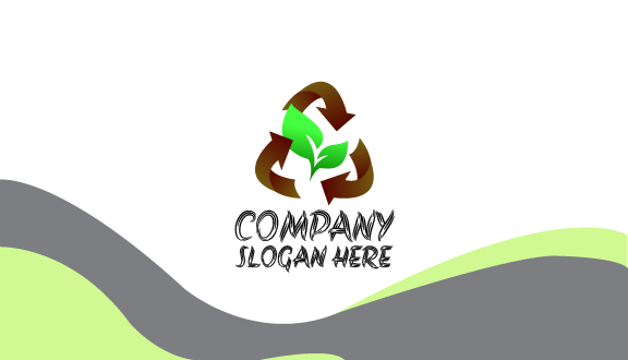 Kartu Nama Daur Ulang Ramah Lingkungan