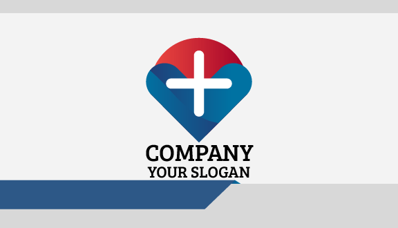 Biglietto Da Visita Medico Con Cerchio Rosso