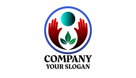 Tarjeta De Presentación Sin Fines De Lucro Red Hands