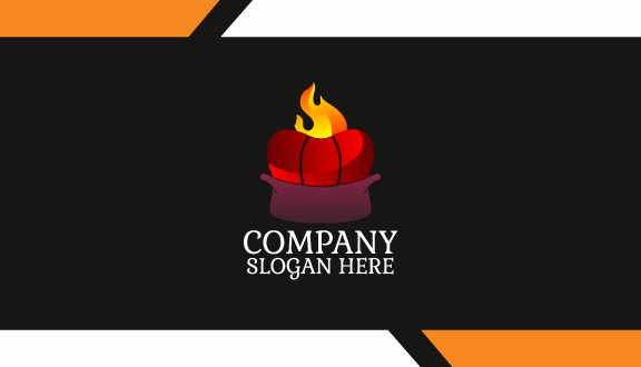 Kırmızı Restoran Kartviziti