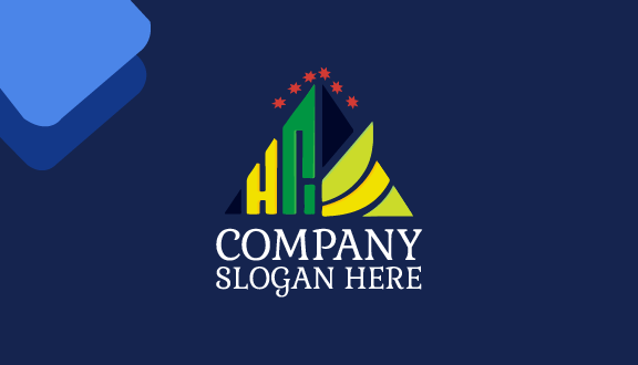 Tarjeta De Presentación De Contador Con Estrellas Rojas