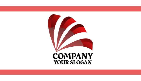 Red Wings Abstract Business Card