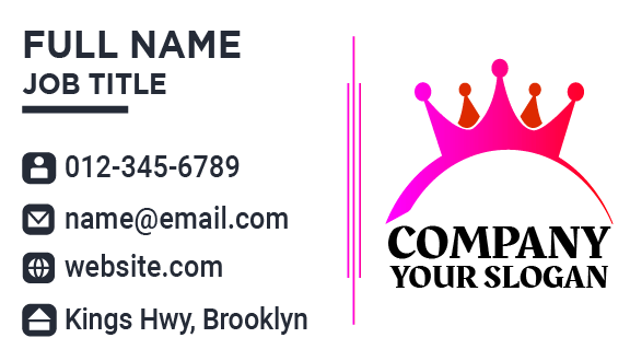 Regal Crown Business Card