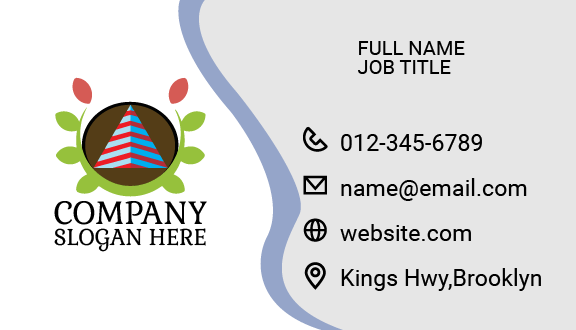 Reliable Pyramid Accountant Business Card