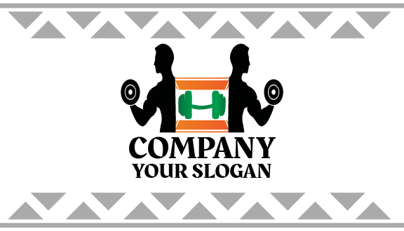 Tarjeta De Presentación De Fitness Resiliente