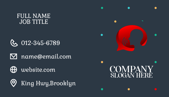 Responsive Communication Business Card