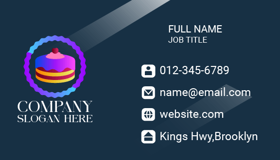 Rich Cake Business Card