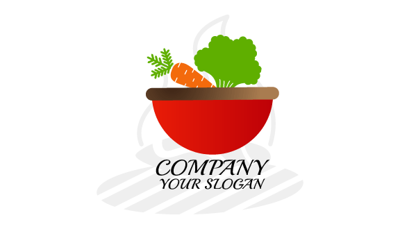 Salad Bowl Food Business Card