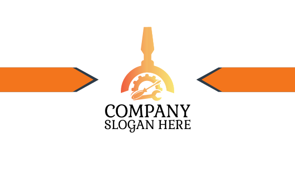 Tarjeta De Presentación De Manitas Con Destornillador