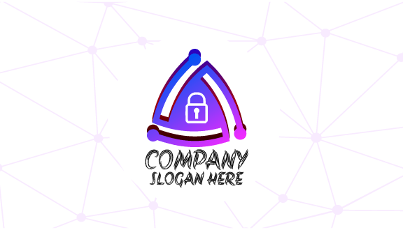 Tarjeta De Presentación De Seguridad Informática Shield