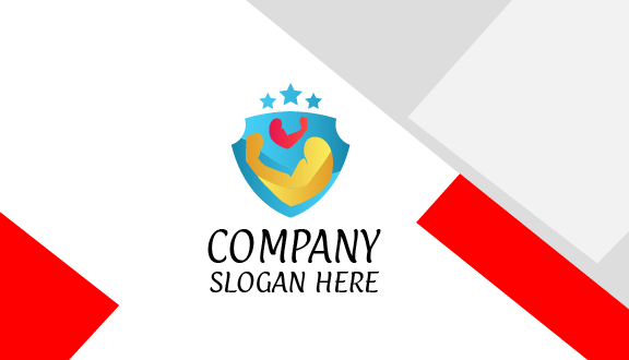 Tarjeta De Presentación De Shield Fitness