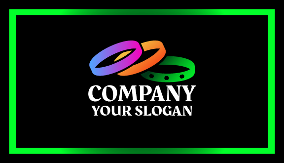 Kartu Nama Perhiasan Cincin Sederhana