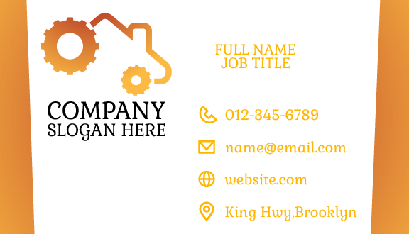 Skillful Handyman Business Card