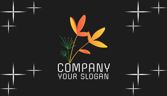 Tarjeta De Presentación Estética De Hoja Delgada