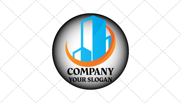 Carte De Visite De Constructeur Skyblue