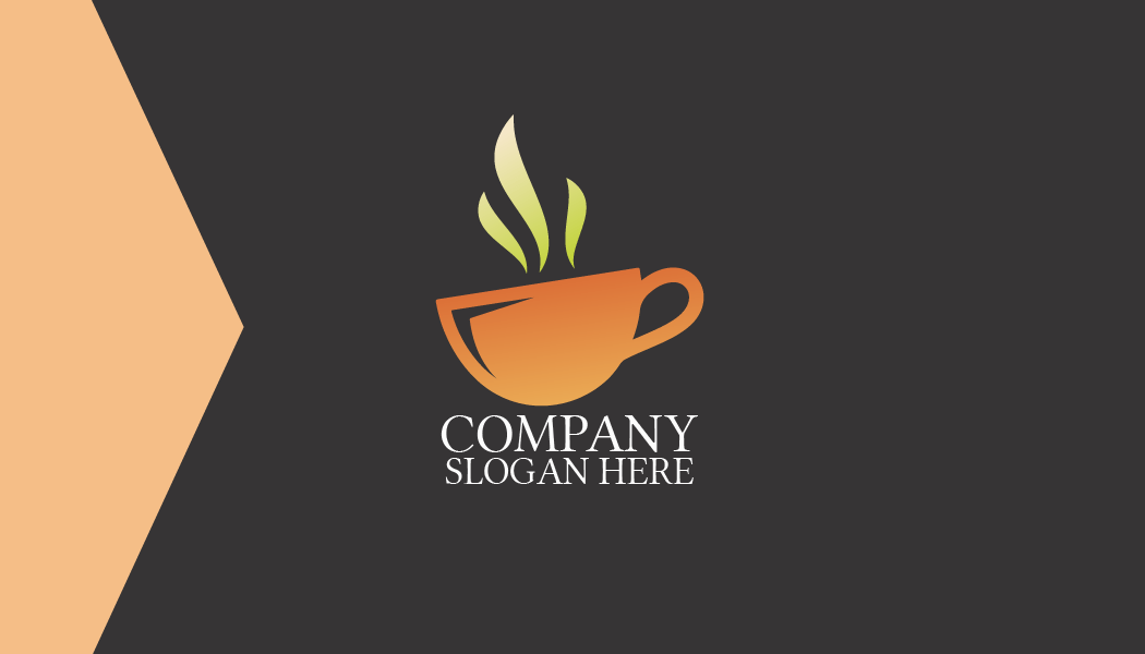 Tarjeta De Presentación Con Remolinos De Té Ahumado