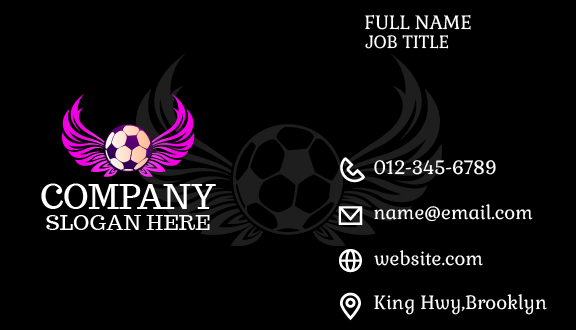 Soaring Football Business Card