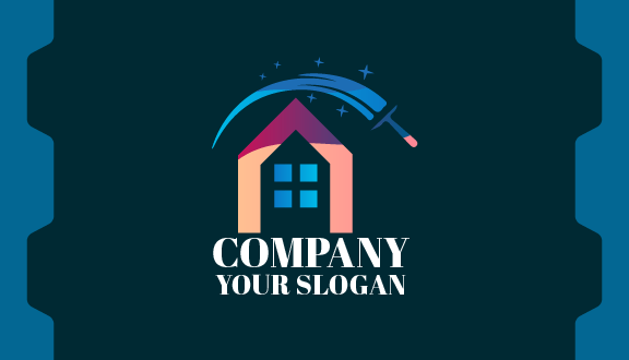 Tarjeta De Presentación Para Mejoras Del Hogar Con Pintura Brillante