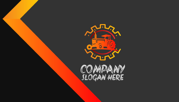 Tarjeta De Presentación De Tractor Especializado