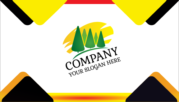 Biglietto Da Visita Spettacolare Per Il Paesaggio