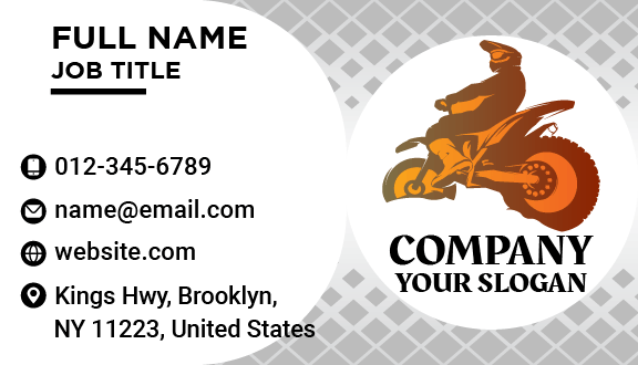 Speedy Bike Ride Business Card