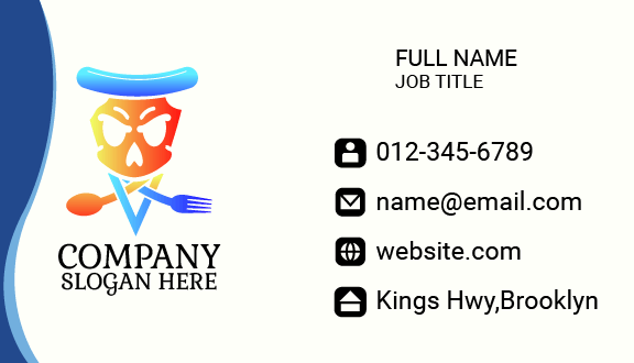 Spicy Food Restaurant Business Card