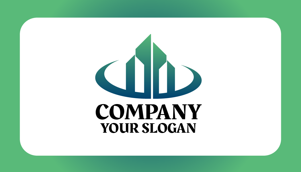 Prächtige Hausimmobilien Visitenkarte