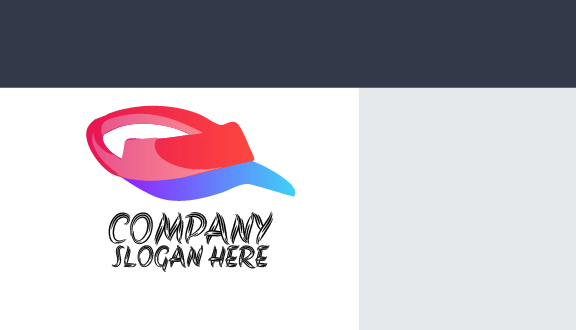 Carte De Visite Pour Casquette De Sport À Visière