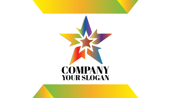 Star Abstract Business Card