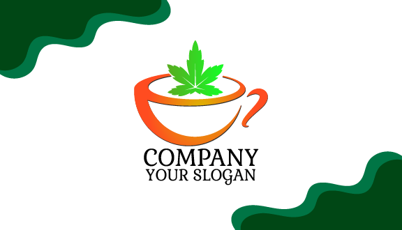 Tarjeta De Presentación De Té De Menta Estrellada