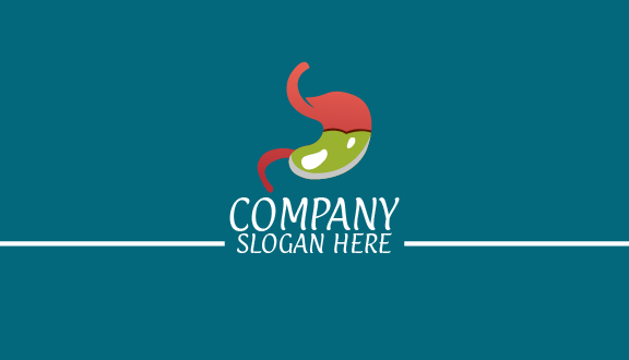 Tarjeta De Presentación Farmacéutica Para La Salud Del Estómago