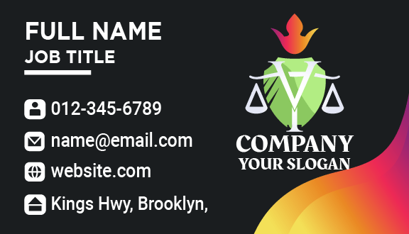 Strategic Lawyer Business Card