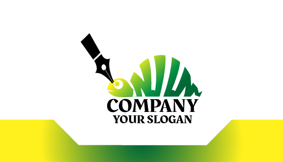 Striped Turtle Art Business Card