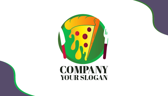 Biglietto Da Visita Per Pizza Con Crosta Farcita