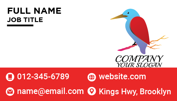 Stunning Bird Business Card