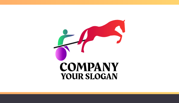 Tarjeta De Visita De Carro De Caballos Resistente