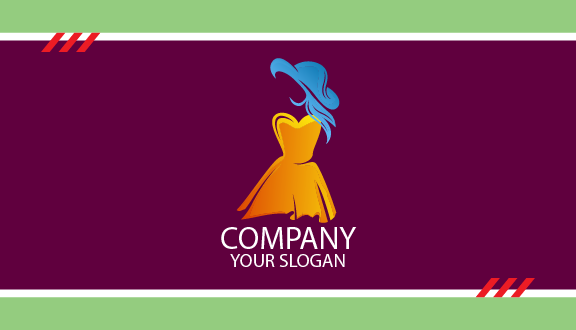 Tarjeta De Visita Boutique De Traje Elegante