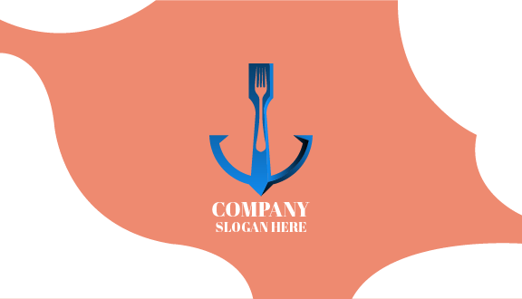 Saftige Catering-visitenkarte