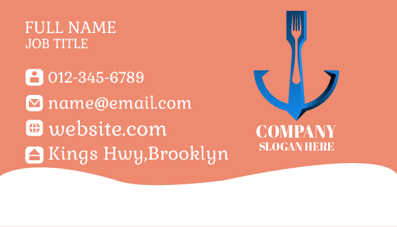 Succulent Catering Business Card