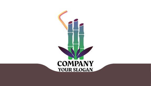 Tarjeta De Presentación De Jugo De Caña De Azúcar