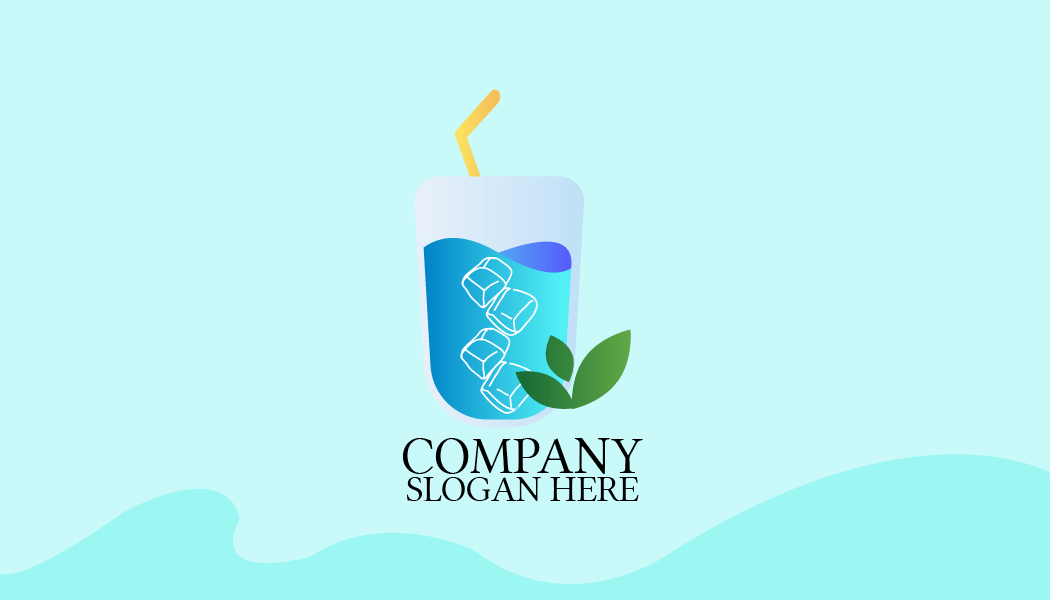 Tarjeta De Presentación De Té Helado Dulce