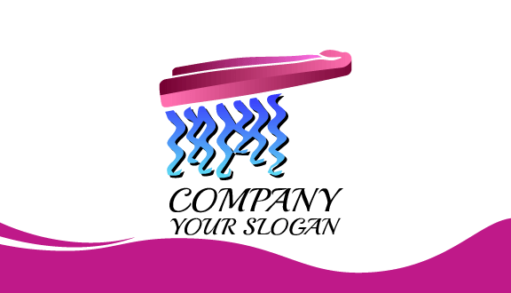 Maßgeschneiderte Visitenkarte Für Salons