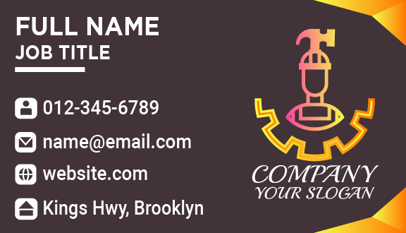 Technical Handyman Business Card