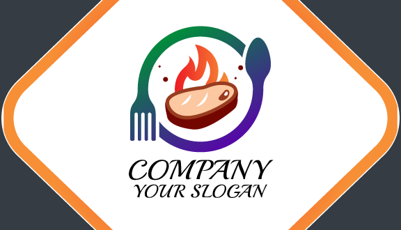 Tender Steak Food Business Card