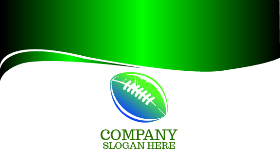 Tarjeta De Presentación Gratuita De Fútbol Emocionante