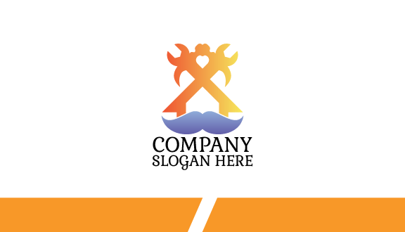 Tarjeta De Presentación De Manitas Con Forma De Corazón Pequeño