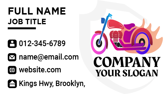 Top Notch Bike Business Card