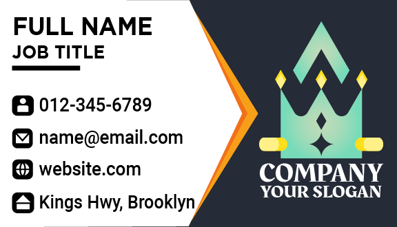 Traditional Crown Business Card