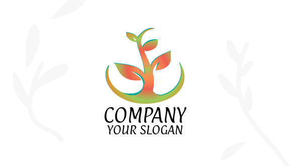 Kartu Nama Pertanian Batang Pohon