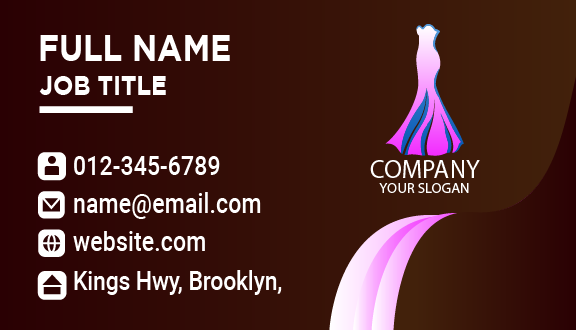 Trendy Attire Boutique Business Card